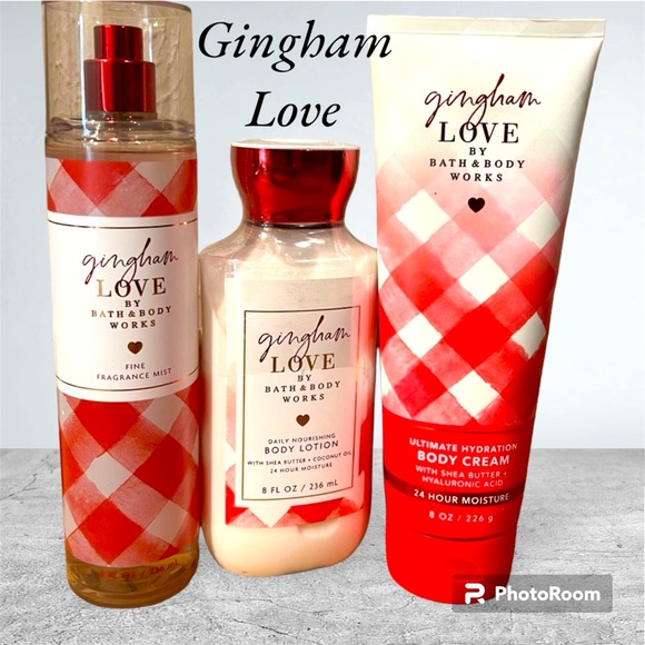 Bath & Body Works Other - Gingham ❤️ Love Set